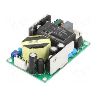 Power supply: switched-mode | open | 65W | 100÷370VDC | 80÷264VAC
