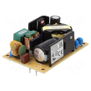 Converter: AC/DC | 70W | 90÷264VAC | 24VDC | Iout: 2.94A | 90% | 3000V