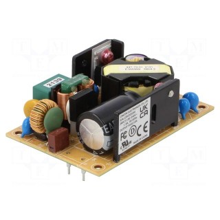 Converter: AC/DC | 70W | 90÷264VAC | 5VDC | Iout: 10A | 86% | 3000V | CFM70S