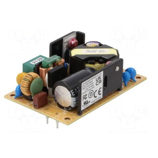 Converter: AC/DC | 70W | 90÷264VAC | 5VDC | Iout: 10A | 86% | 3000V | CFM70S