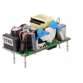 Power supply: switched-mode | open | 8W | 80÷264VAC | OUT: 1 | 3.3VDC