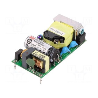 Power supply: switched-mode | open | 30W | 80÷264VAC | OUT: 1 | 5VDC | 6A