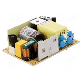 Power supply: switched-mode | open | 45W | 80÷264VAC | OUT: 1 | 15VDC