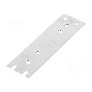 Power supplies accessories: mounting holder | 98.5x28x0.8mm