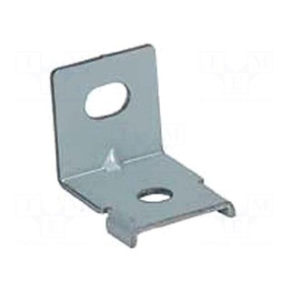 Power supplies accessories: mounting holder | 19x16x15mm