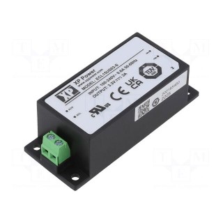 Power supply: switched-mode | for building in | 15W | 3.3VDC | 3A