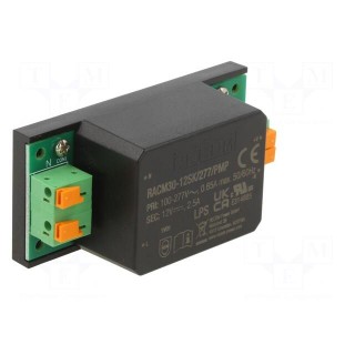 Power supply: switched-mode | for building in | 30W | 12VDC | 2500mA
