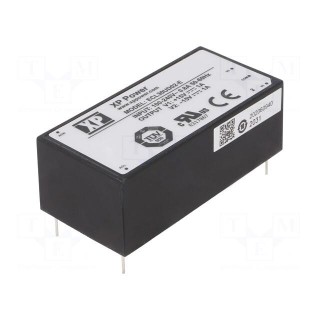 Converter: AC/DC | 30W | 85÷264VAC | Usup: 120÷370VDC | Uout: 15VDC