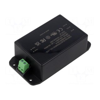 Power supply: switched-mode | 50W | 15VDC | 3.33A | 55.2x106.6x30.5mm