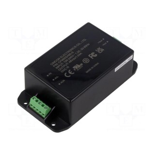 Power supply: switched-mode | 50W | 48VDC | 1.04A | 55.2x106.6x30.5mm