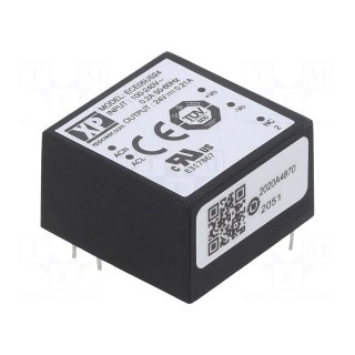 Converter: AC/DC | 5W | 85÷264VAC | Usup: 120÷370VDC | Uout: 24VDC | 83%