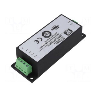 Power supply: switched-mode | for building in | 60W | 12VDC | 5A | 87%