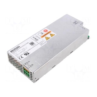 Power supply: switched-mode | for building in | 1000W | 24VDC | 50A