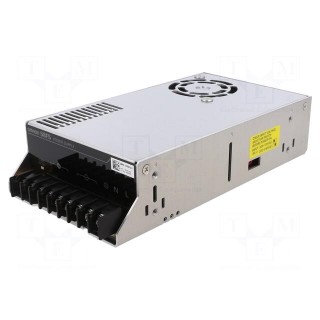 Power supply: switched-mode | for building in | 350W | 12VDC | 29A
