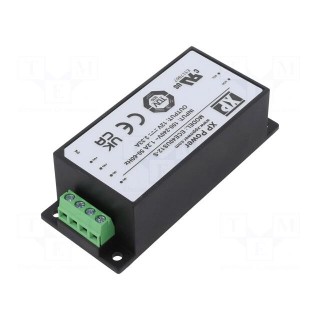 Power supply: switched-mode | for building in | 40W | 12VDC | 3.33A