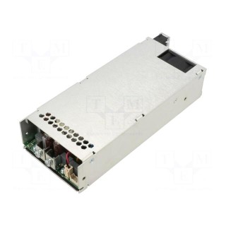 Power supply: switched-mode | for building in | 500W | 48VDC | 10.4A