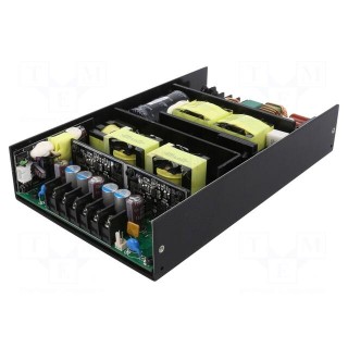 Power supply: switched-mode | for building in | 600W | 12VDC | 50A