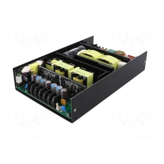 Power supply: switched-mode | for building in | 600W | 12VDC | 50A