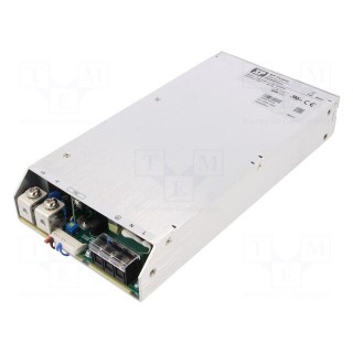Power supply: switched-mode | for building in | 800W | 12VDC | 66.7A