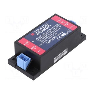 Power supply: switched-mode | for building in | 25W | 24VDC | 1042mA