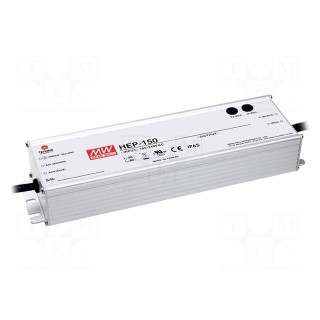 Power supply: switched-mode | modular | 151.2W | 24VDC | 22÷27VDC