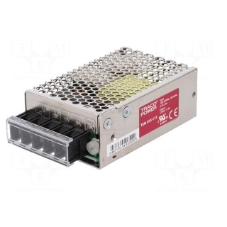 Power supply: switched-mode | modular | 15W | 12VDC | 79x51x28.8mm