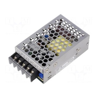 Power supply: switched-mode | for building in,modular | 25W | 24VDC