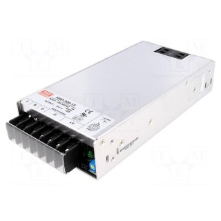 Power supply: switched-mode | modular | 330W | 15VDC | 199x105x41mm