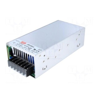 Power supply: switched-mode | modular | 600W | 5VDC | 218x105x63.5mm