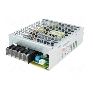 Power supply: switched-mode | modular | 75.6W | 12VDC | 129x98x38mm