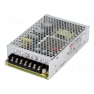 Power supply: switched-mode | modular | 88W | 5VDC | 159x97x38mm | 600g