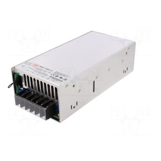 Power supply: switched-mode | for building in,modular | 960W | 80A