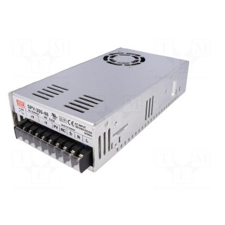 Power supply: switched-mode | for building in,programmable | 300W