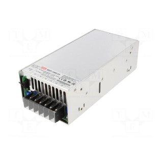 Power supply: switched-mode | modular | 1000W | 24VDC | 22÷28VDC | 42A