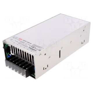 Power supply: switched-mode | modular | 1000W | 48VDC | 46÷56VDC | 21A