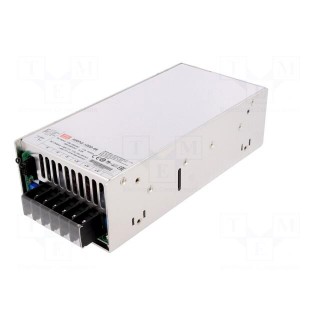 Power supply: switched-mode | modular | 1000W | 48VDC | 46÷56VDC | 21A