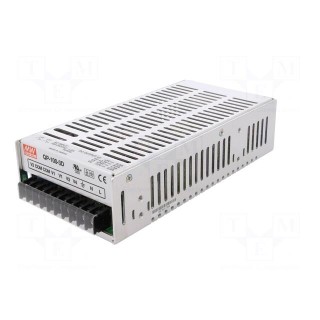 Power supply: switched-mode | modular | 104.8W | 5VDC | 199x98x50mm