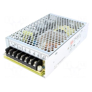 Power supply: switched-mode | for building in,modular | 100W | 7A