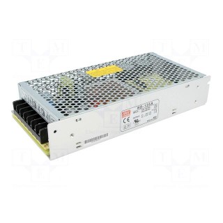 Power supply: switched-mode | for building in,modular | 130.9W