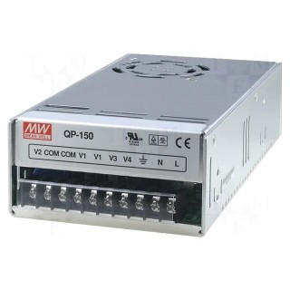 Power supply: switched-mode | modular | 150W | 5VDC | 199x99x50mm