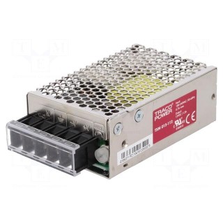 Power supply: switched-mode | for building in,modular | 15W | 12VDC