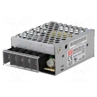 Power supply: switched-mode | for building in,modular | 15W | 24VDC
