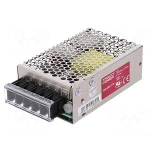 Power supply: switched-mode | modular | 25W | 15VDC | 79x51x28.8mm