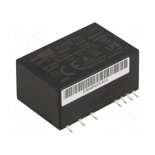 Power supply: switched-mode | modular | 2W | 12VDC | 33.7x22.2x16mm