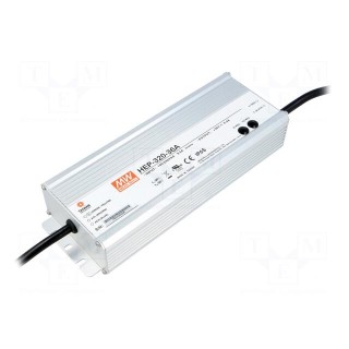Power supply: switched-mode | modular | 320.4W | 36VDC | 32÷39VDC