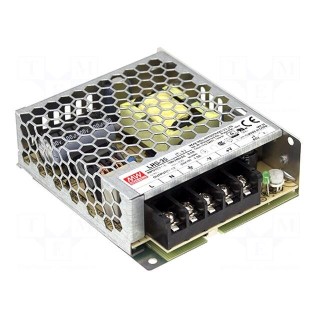 Power supply: switched-mode | modular | 36W | 15VDC | 99x82x30mm | 2.4A