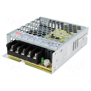 Power supply: switched-mode | for building in,modular | 36W | 24VDC