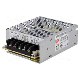 Power supply: switched-mode | for building in,modular | 35W | 24VDC