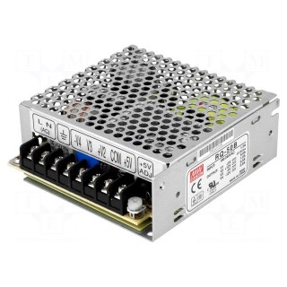 Power supply: switched-mode | for building in,modular | 45.5W