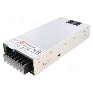 Power supply: switched-mode | modular | 451.2W | 24VDC | 218x105x41mm